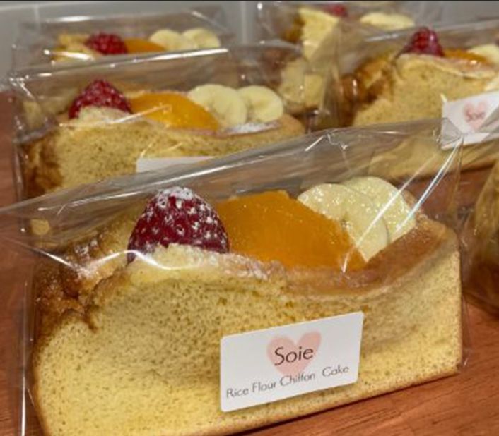 グルテンフリーシフォンケーキ