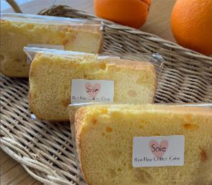 グルテンフリーシフォンケーキ