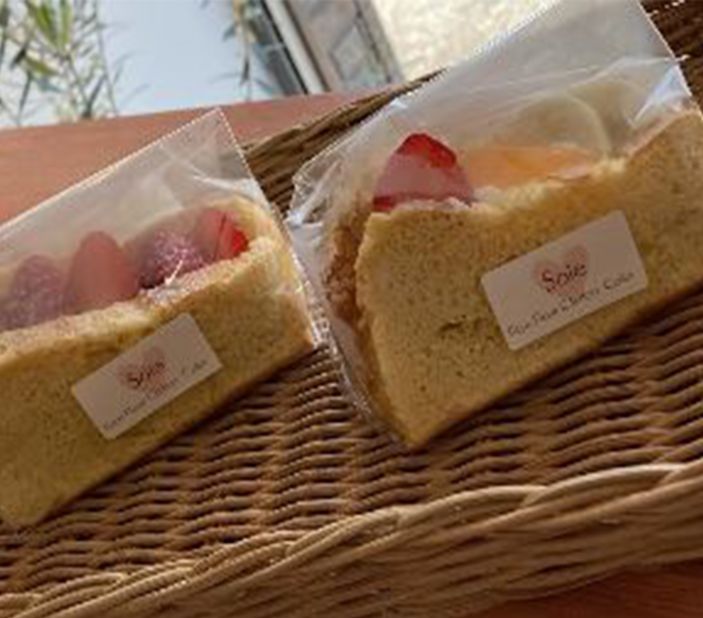 グルテンフリーシフォンケーキ