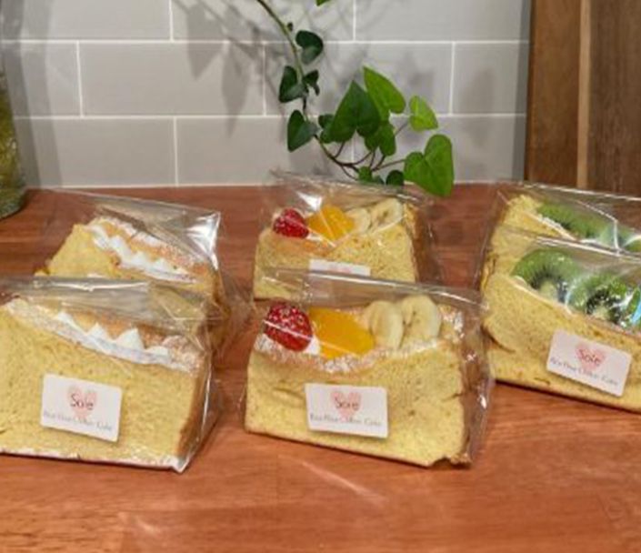 グルテンフリーシフォンケーキ